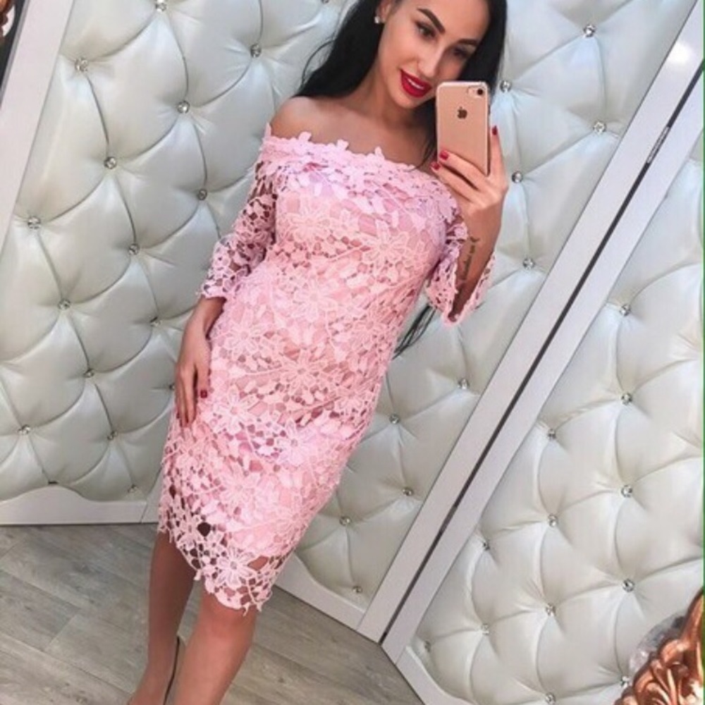 Pink dress